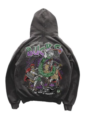 Warren Lotas Milwaukee Bucks in Six Myth of Milwaukee Hooded Sweatshirt