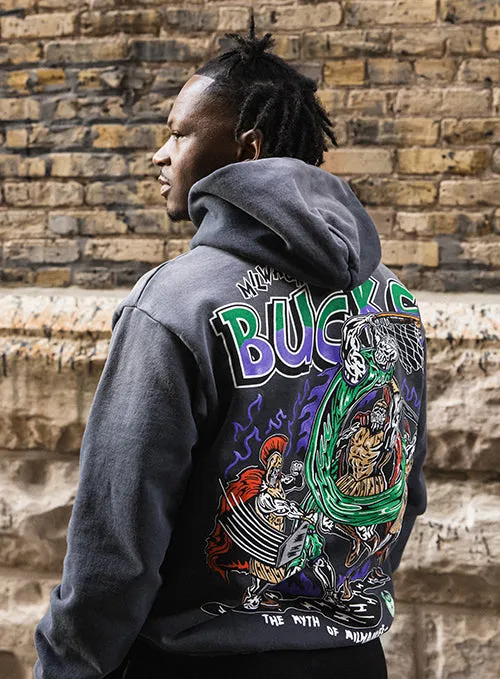 Warren Lotas Milwaukee Bucks in Six Myth of Milwaukee Hooded Sweatshirt
